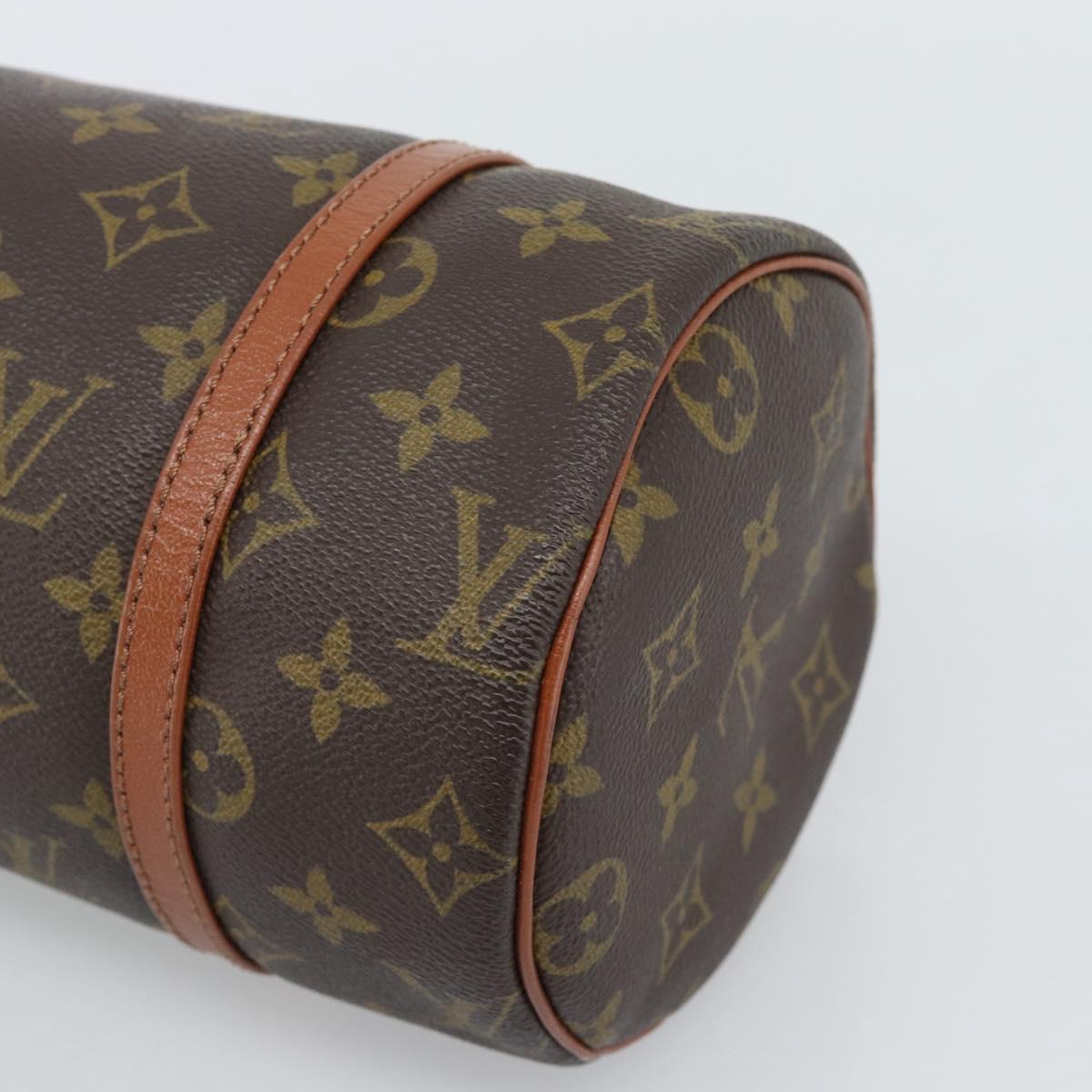 LOUIS VUITTON Monogram Papillon 26 Hand Bag M51366 LV Auth ka5429