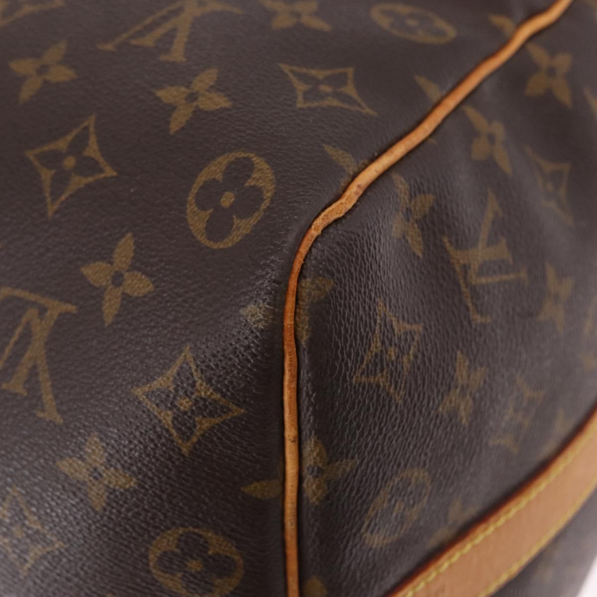 LOUIS VUITTON Monogram Keepall Bandouliere 50 Boston Bag M41416 LV Auth ka5436A