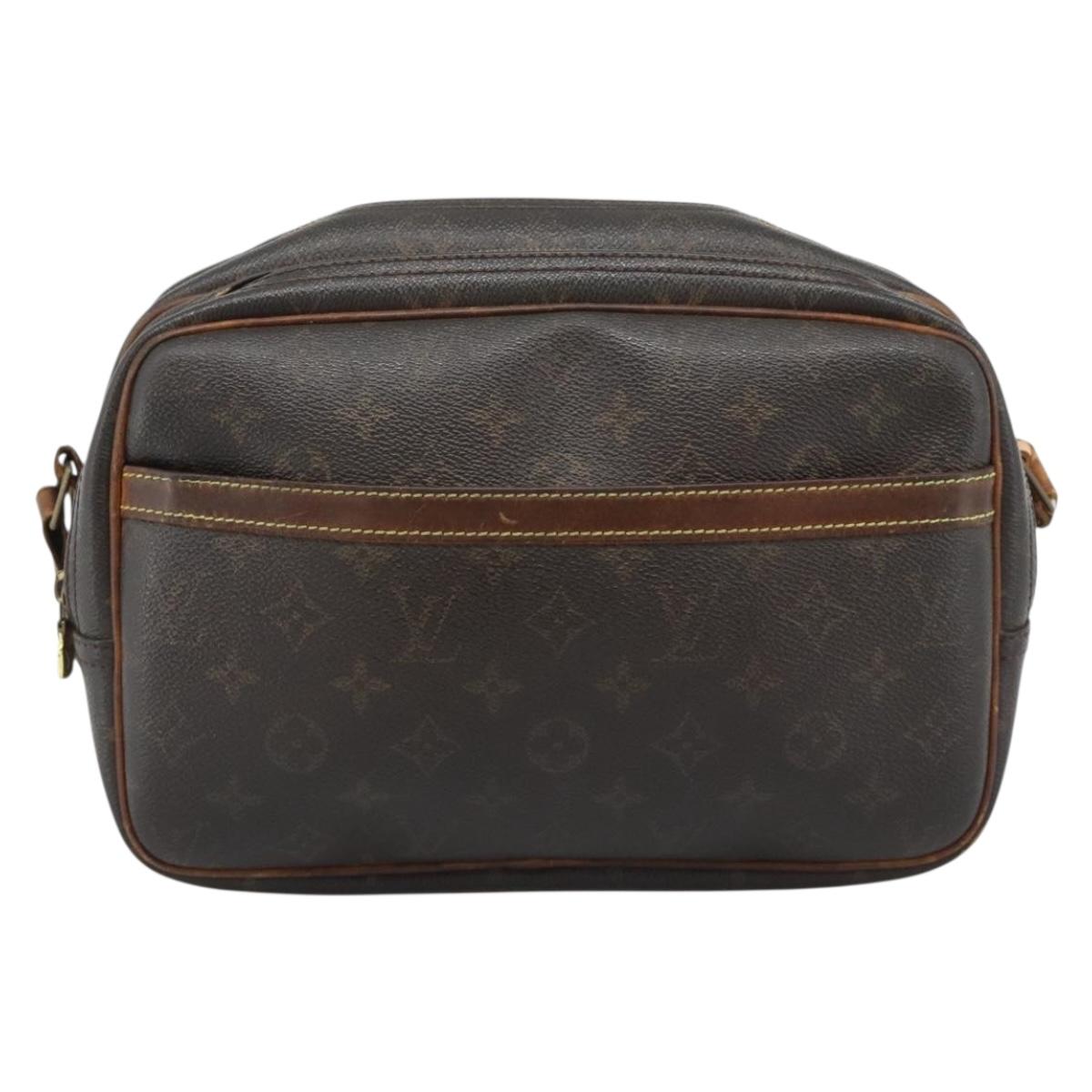 LOUIS VUITTON Monogram Reporter PM Shoulder Bag M45254 LV Auth ka5441