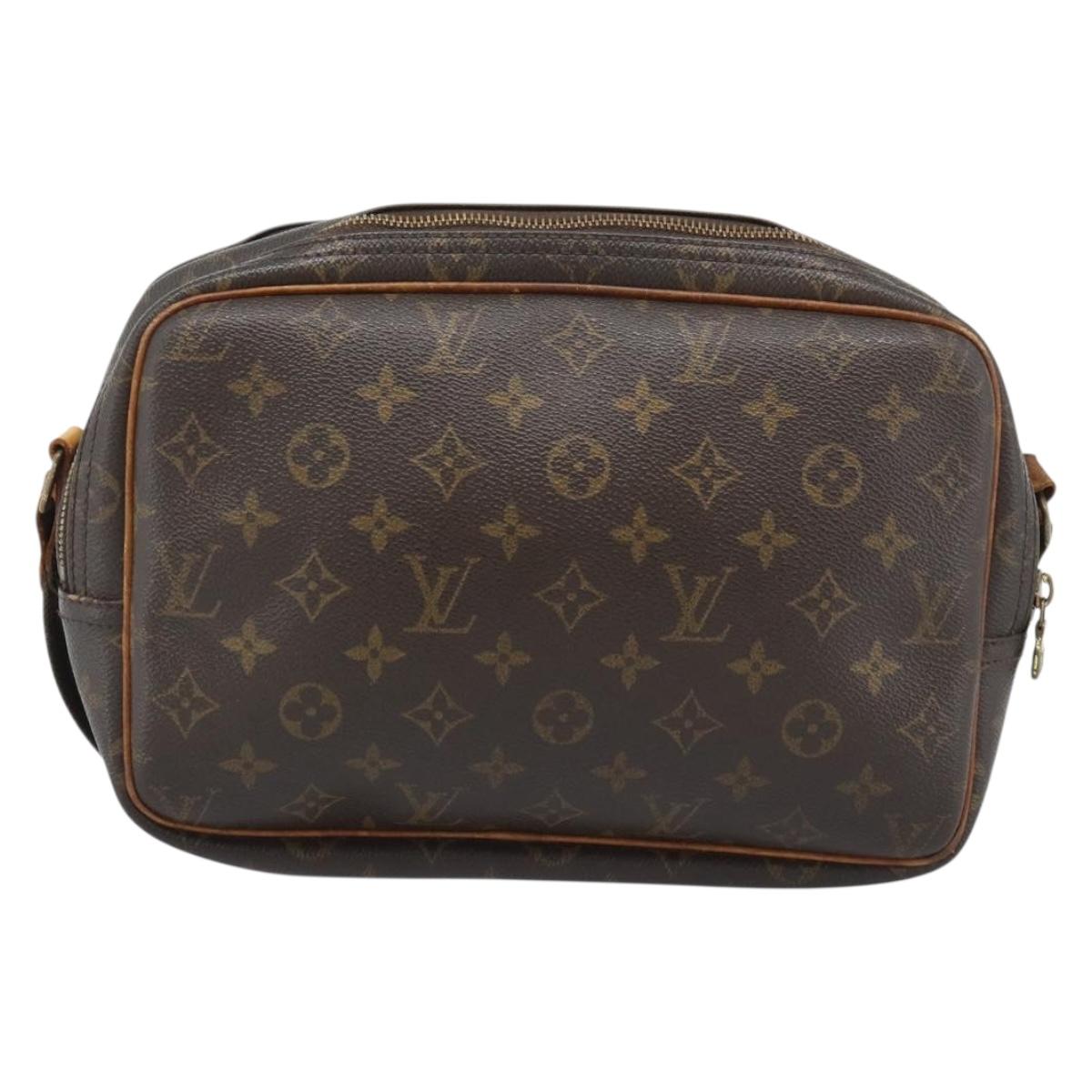 LOUIS VUITTON Monogram Reporter PM Shoulder Bag M45254 LV Auth ka5441