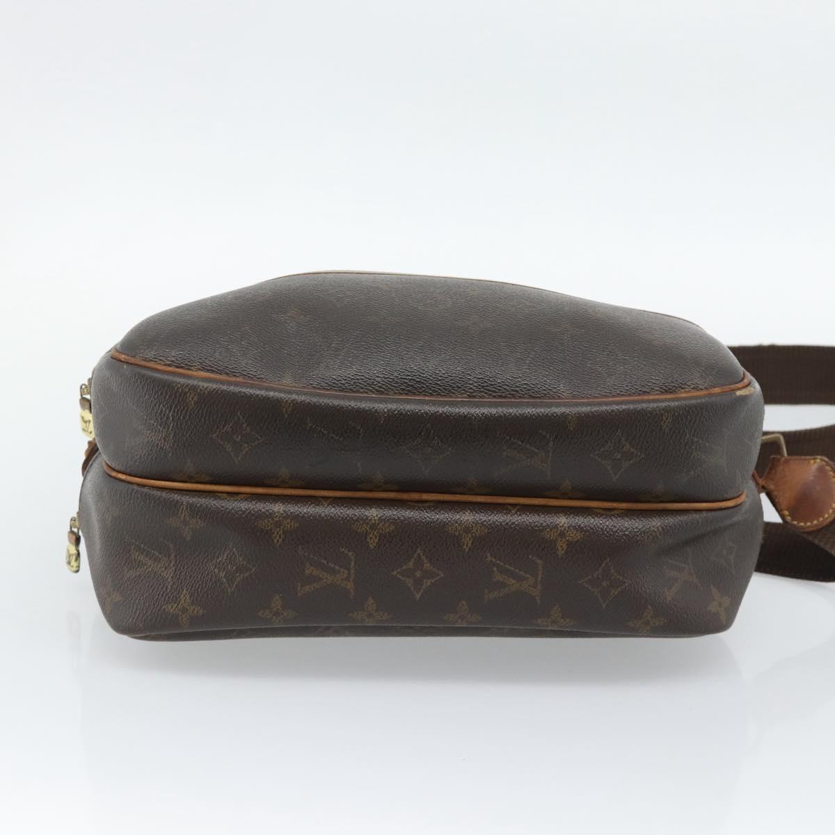 LOUIS VUITTON Monogram Reporter PM Shoulder Bag M45254 LV Auth ka5441