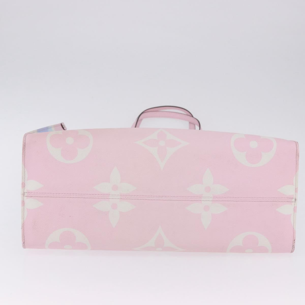 LOUIS VUITTON Monogram Giant Pastels On The Go GM 2way Multicolor Auth ka5447M