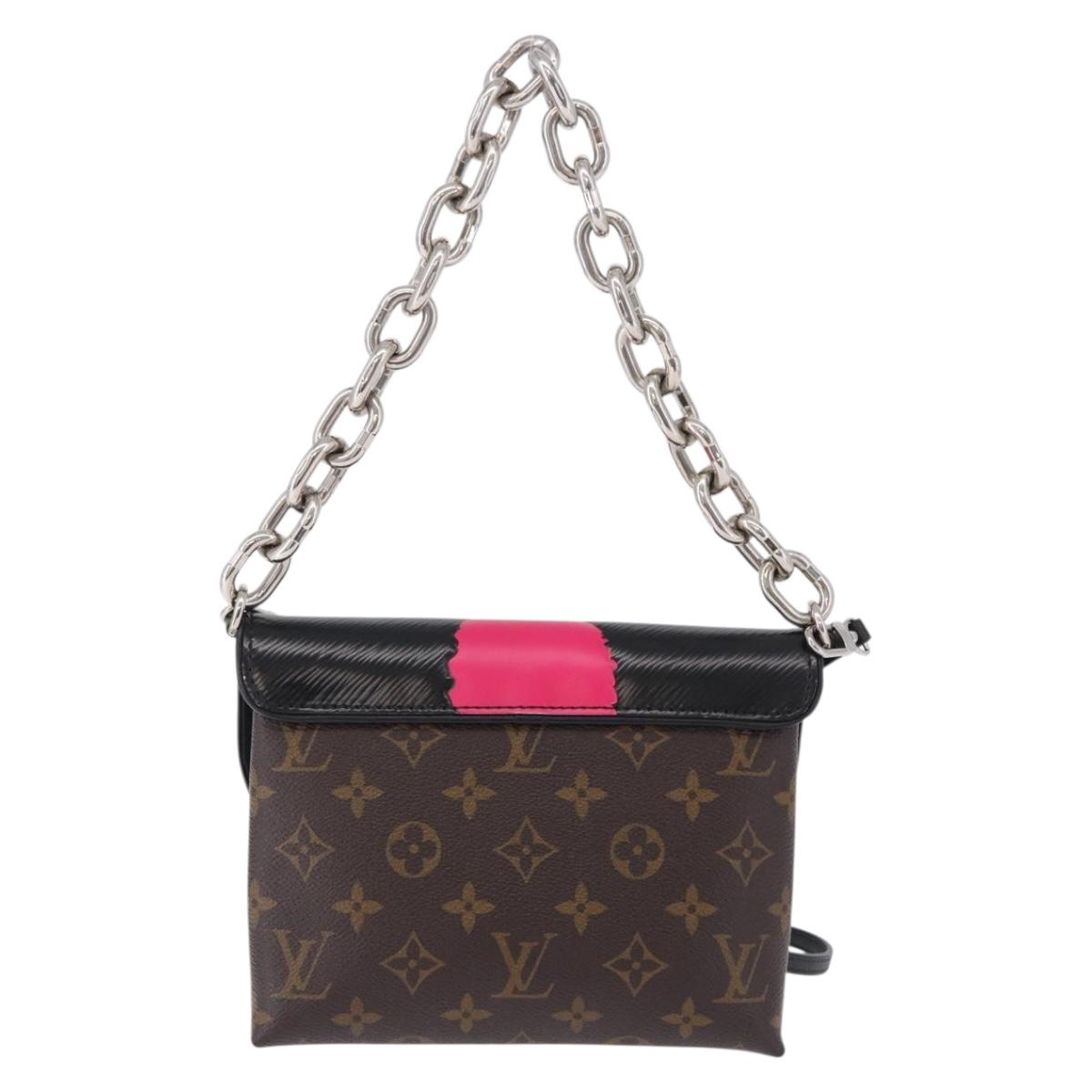 LOUIS VUITTON Yamamoto Kansai Pochette Kabuki Mask M43532 Auth ka5449SAM