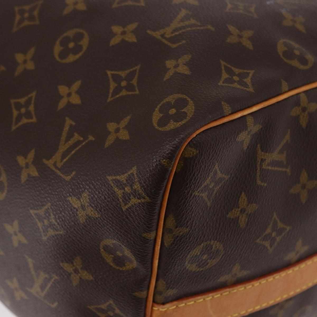 LOUIS VUITTON Monogram Keepall Bandouliere 50 Boston Bag M41416 LV Auth ka5457A