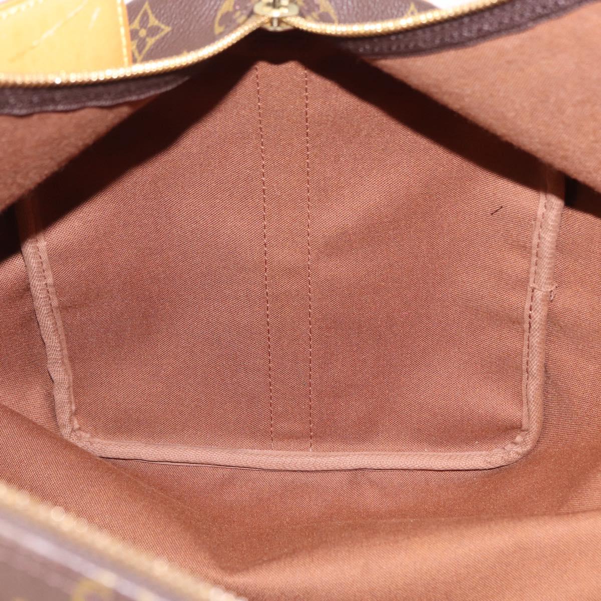 LOUIS VUITTON Monogram Keepall Bandouliere 50 Boston Bag M41416 LV Auth ka5457A