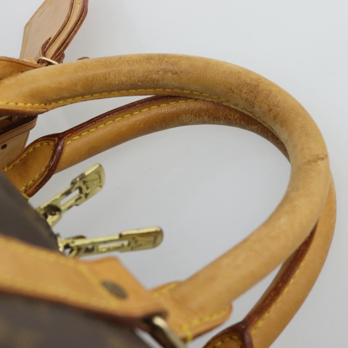 LOUIS VUITTON Monogram Keepall Bandouliere 55 Boston Bag M41414 LV Auth ka5458