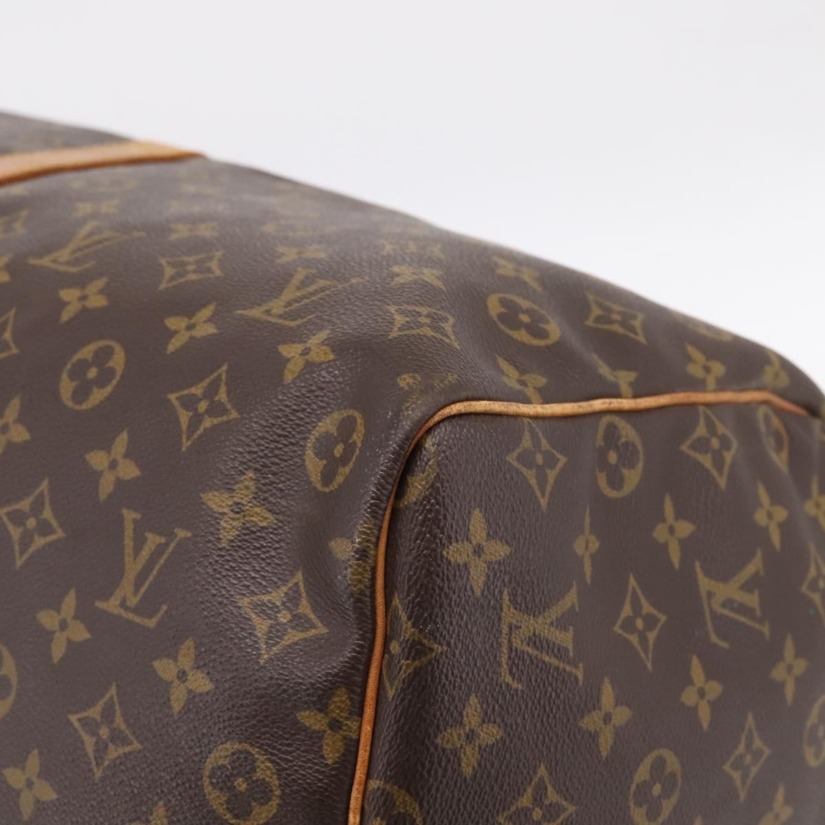 LOUIS VUITTON Monogram Keepall 60 Boston Bag M41422 LV Auth ka5459