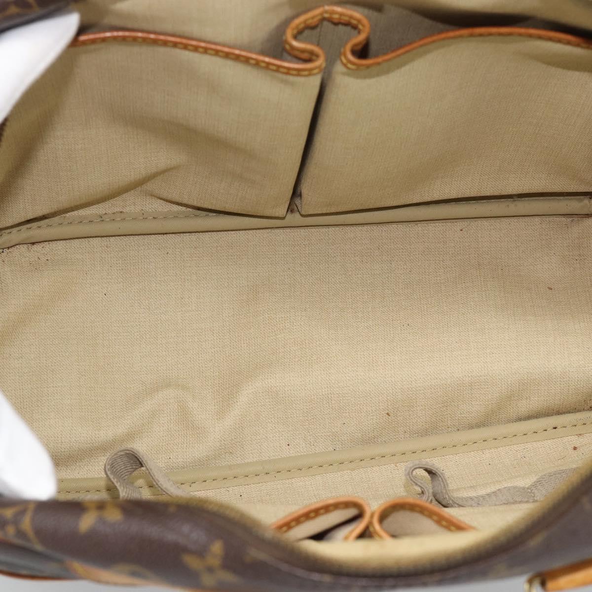 LOUIS VUITTON Monogram Deauville Hand Bag M47270 LV Auth ka5464