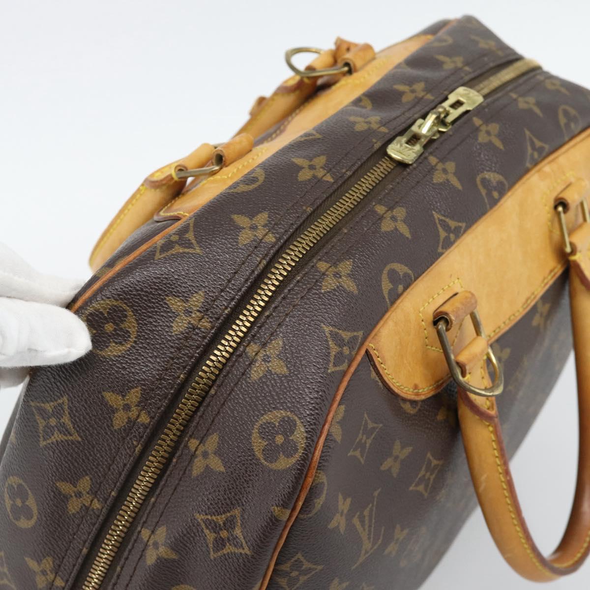 LOUIS VUITTON Monogram Deauville Hand Bag M47270 LV Auth ka5464