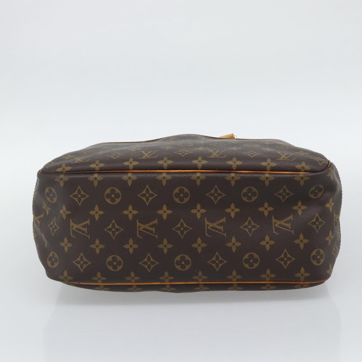 LOUIS VUITTON Monogram Deauville Hand Bag M47270 LV Auth ka5464