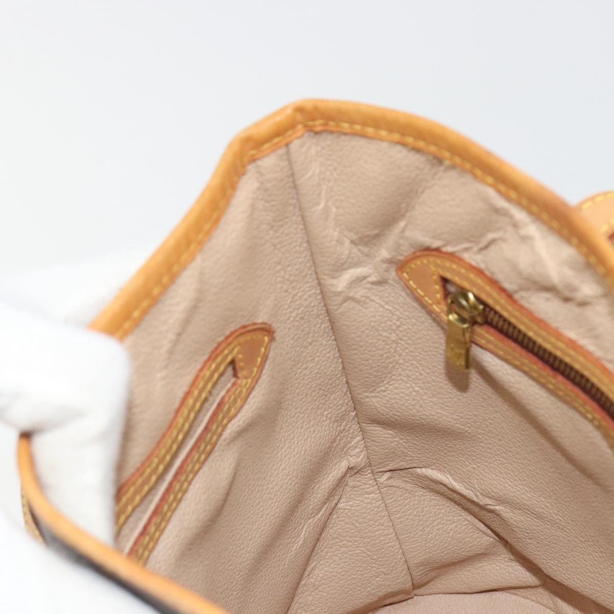 LOUIS VUITTON Monogram Bucket PM Shoulder Bag M42238 LV Auth ka5467