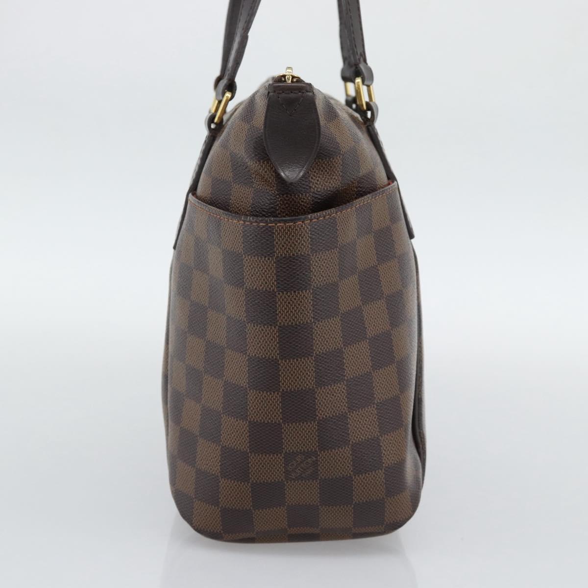 LOUIS VUITTON Damier Ebene Totally PM Tote Bag N41282 LV Auth ka5468