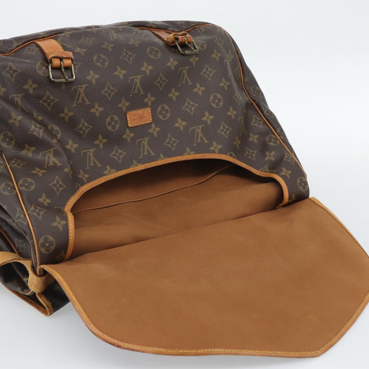 LOUIS VUITTON Monogram Saumur 43 Shoulder Bag M42252 LV Auth ka5471