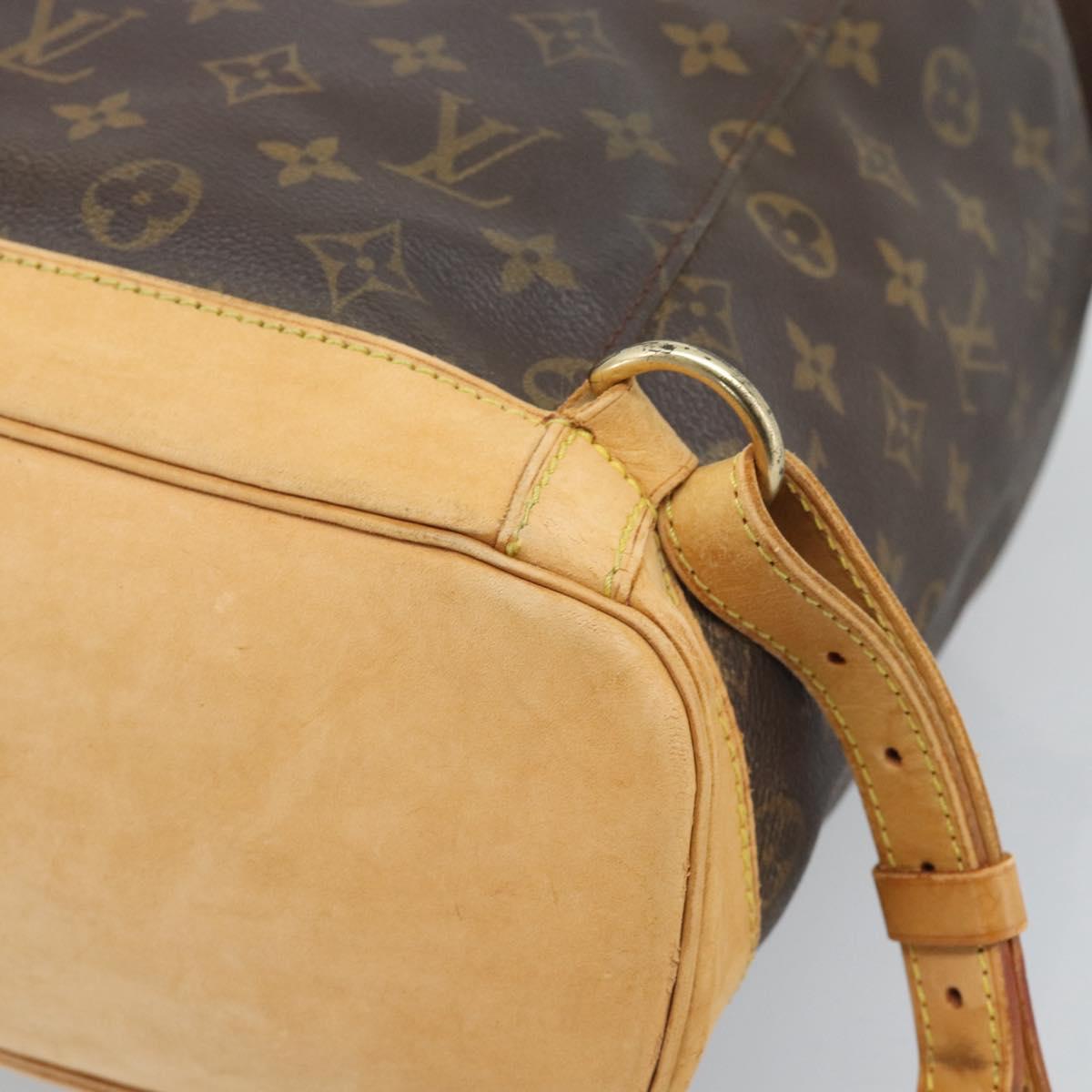 LOUIS VUITTON Monogram Montsouris GM Backpack M51135 LV Auth ka5480