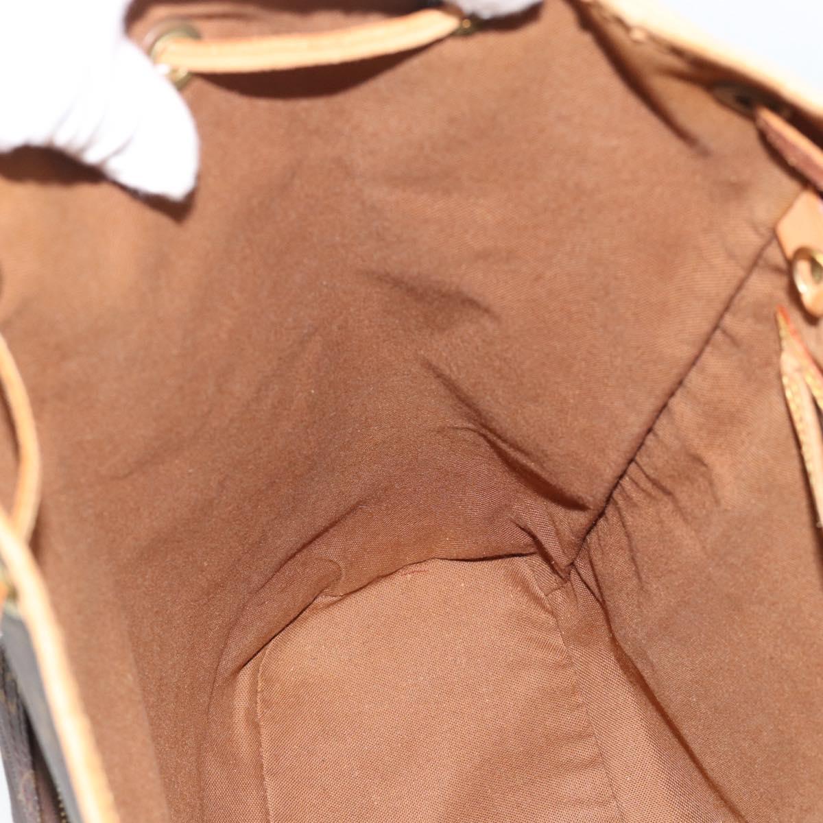 LOUIS VUITTON Monogram Montsouris GM Backpack M51135 LV Auth ka5480