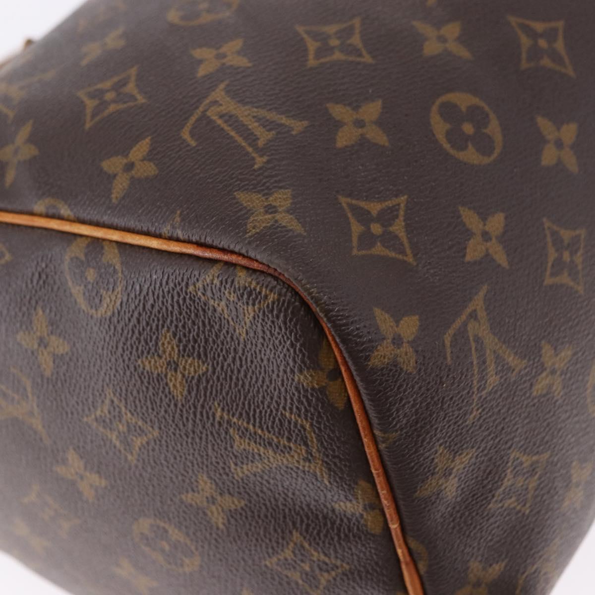 LOUIS VUITTON Monogram Speedy 30 Hand Bag M41526 LV Auth ka5482A