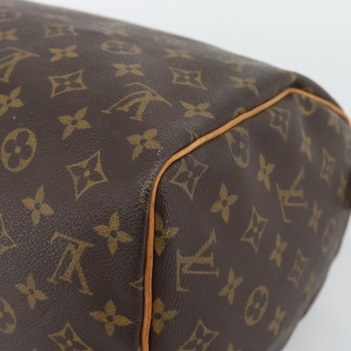 LOUIS VUITTON Monogram Speedy 30 Hand Bag M41526 LV Auth ka5483