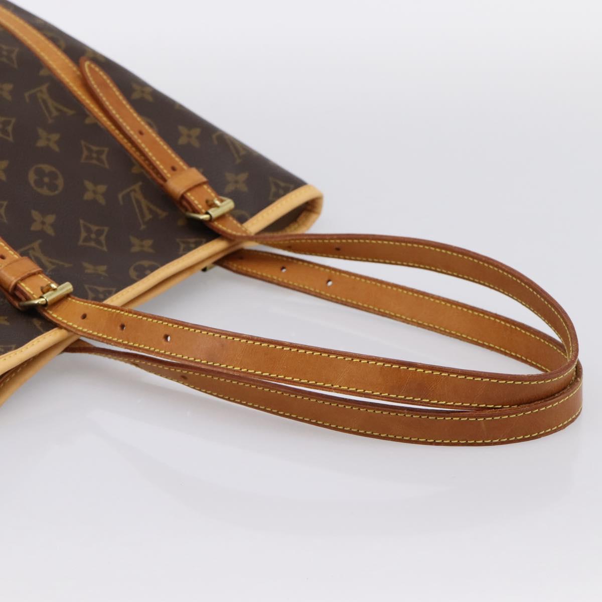 LOUIS VUITTON Monogram Bucket GM Shoulder Bag M42236 LV Auth ka5485