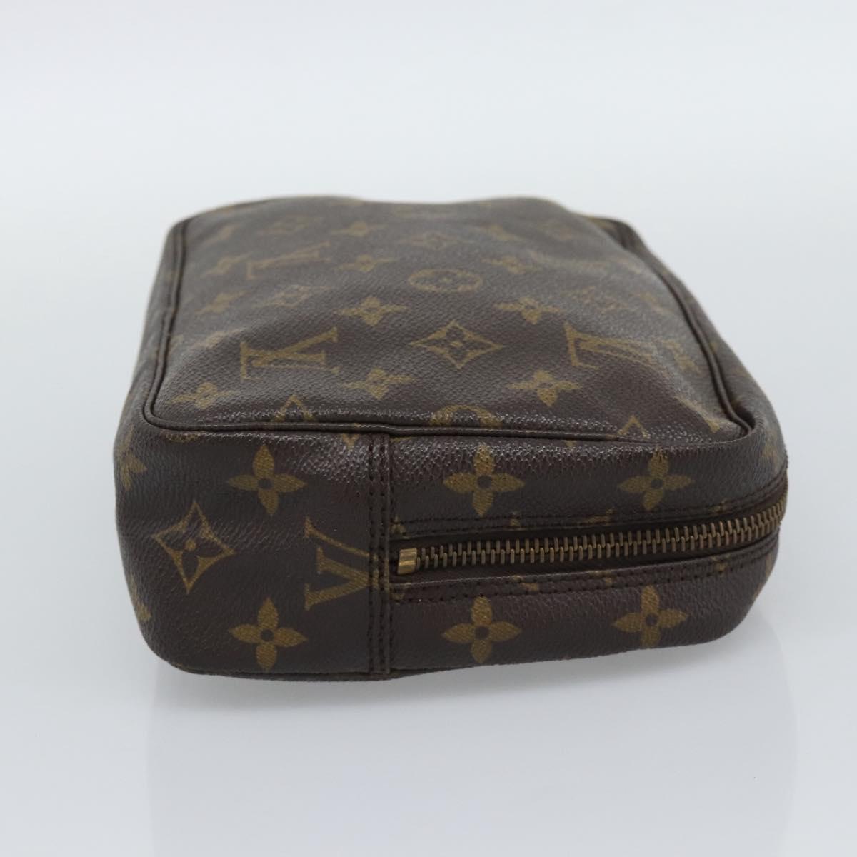 LOUIS VUITTON Monogram Trousse Toilette 23 Clutch Bag M47524 LV Auth ka5487