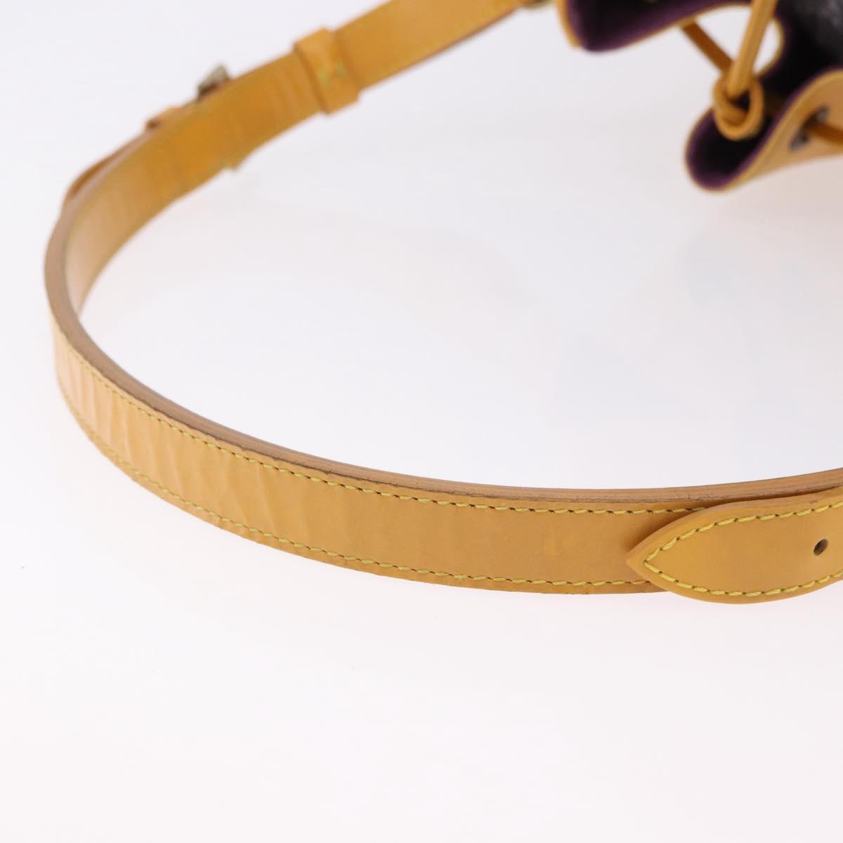 LOUIS VUITTON Epi Petit Noe Shoulder Bag Tassili Yellow M44109 LV Auth ka5491