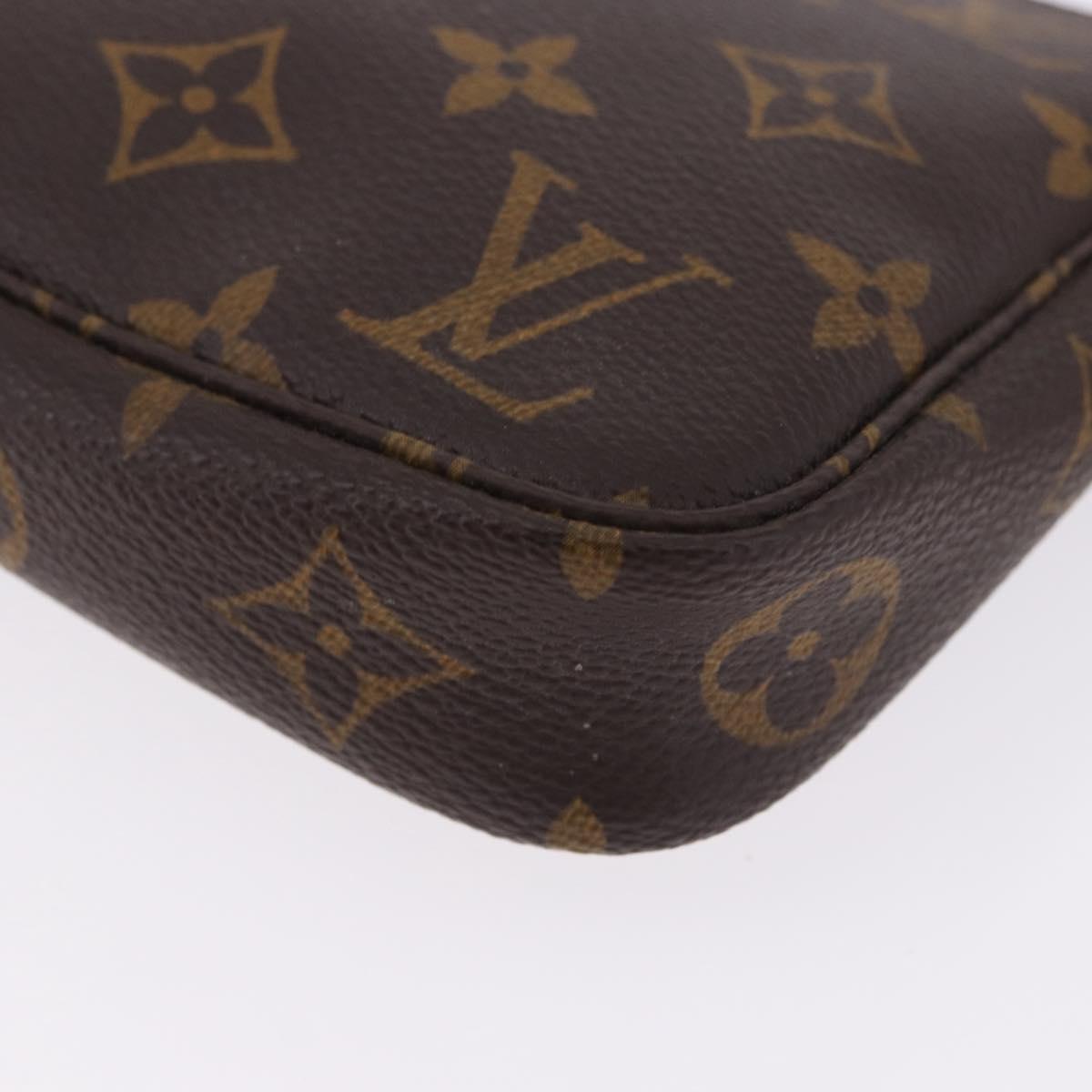 LOUIS VUITTON Monogram Pochette Accessoires Pouch M51980 LV Auth ka5499