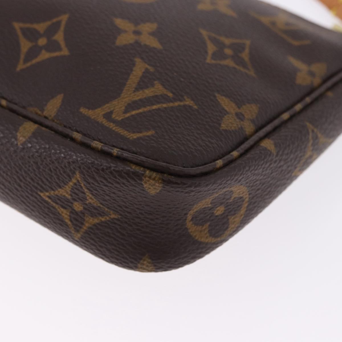 LOUIS VUITTON Monogram Pochette Accessoires Pouch M51980 LV Auth ka5499