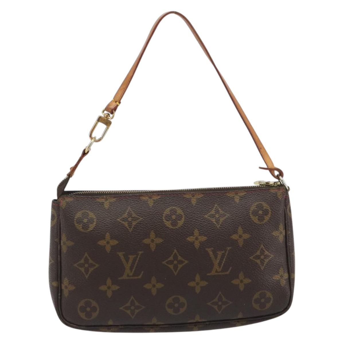 LOUIS VUITTON Monogram Cherry Pochette Accessoires Accessory Pouch M95008 LV Auth ka5500A
