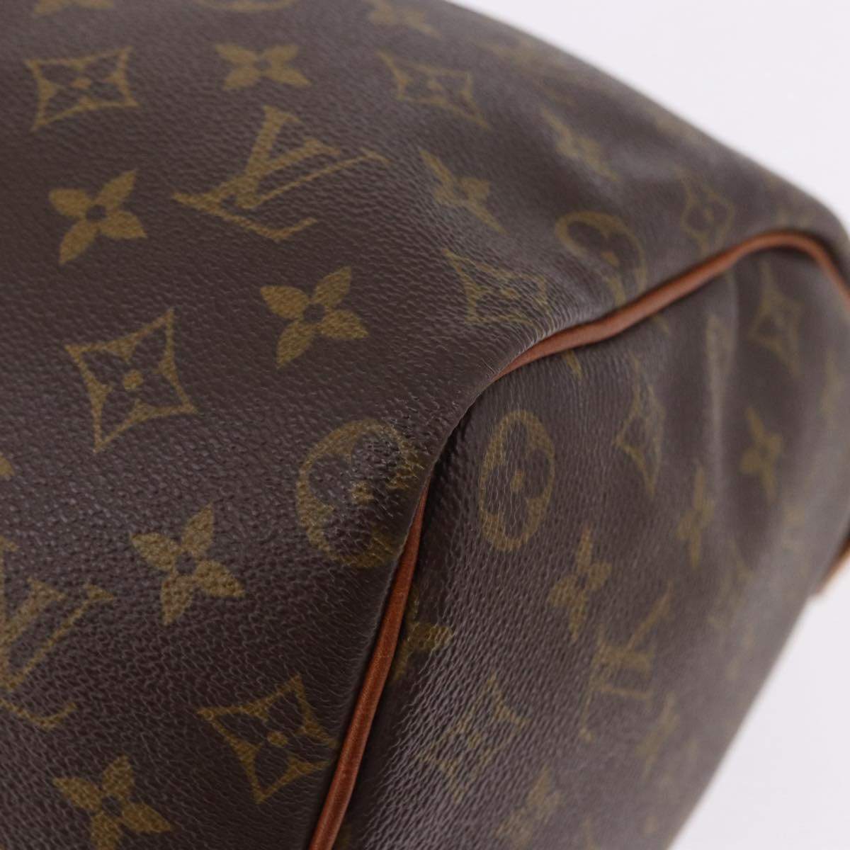 LOUIS VUITTON Monogram Speedy 40 Hand Bag M41522 LV Auth ka5501A
