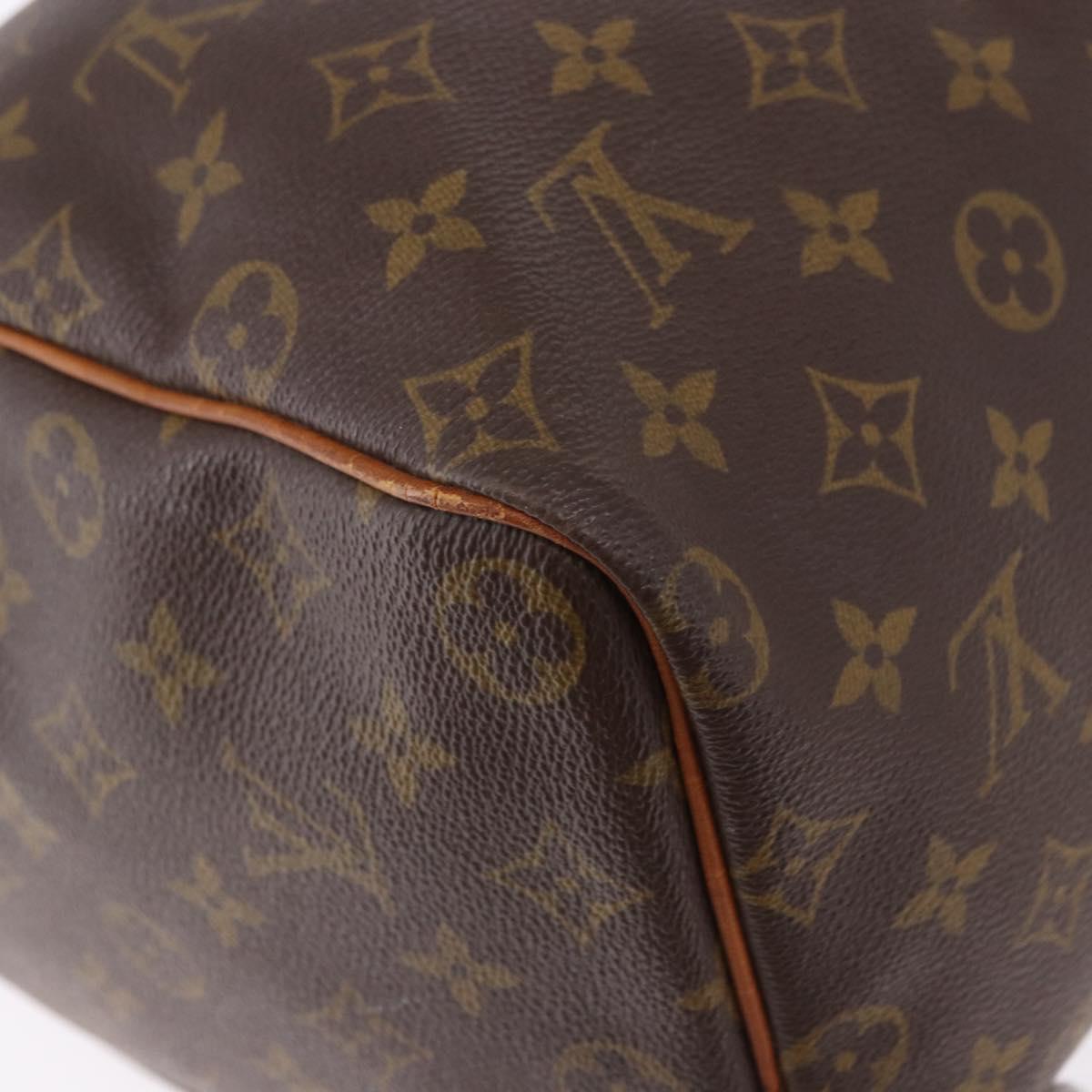 LOUIS VUITTON Monogram Speedy 40 Hand Bag M41522 LV Auth ka5501A