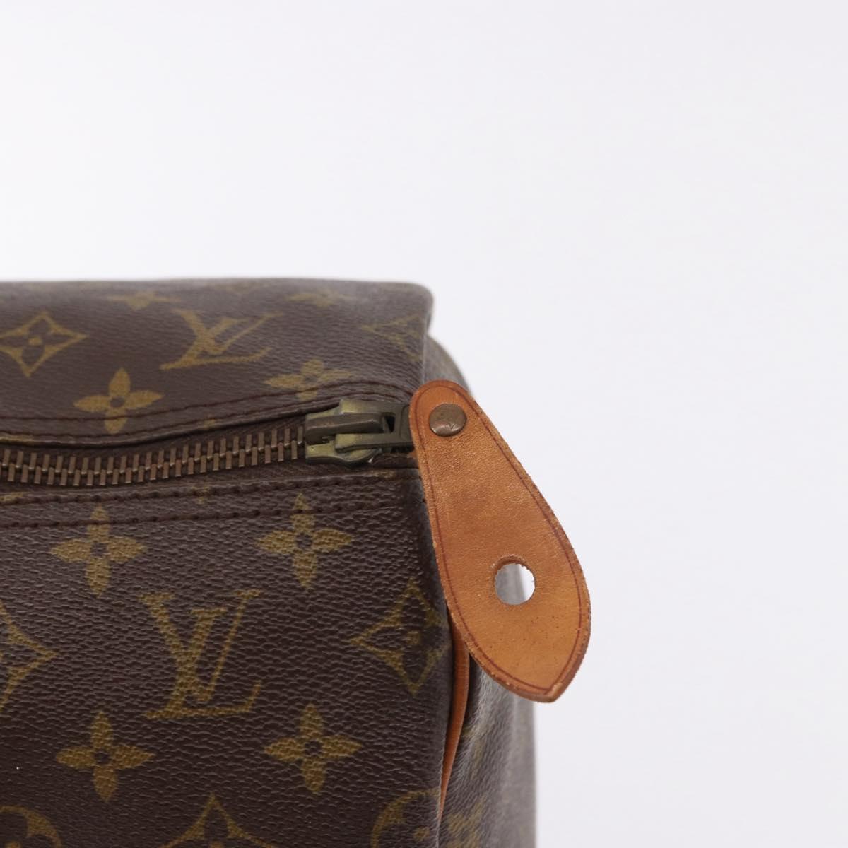 LOUIS VUITTON Monogram Speedy 40 Hand Bag M41522 LV Auth ka5501A