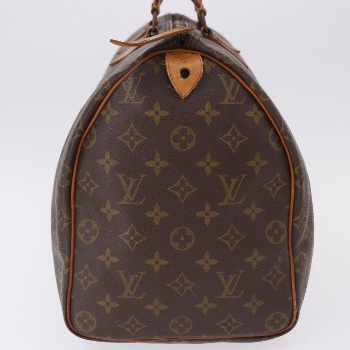 LOUIS VUITTON Monogram Speedy 40 Hand Bag M41522 LV Auth ka5501A