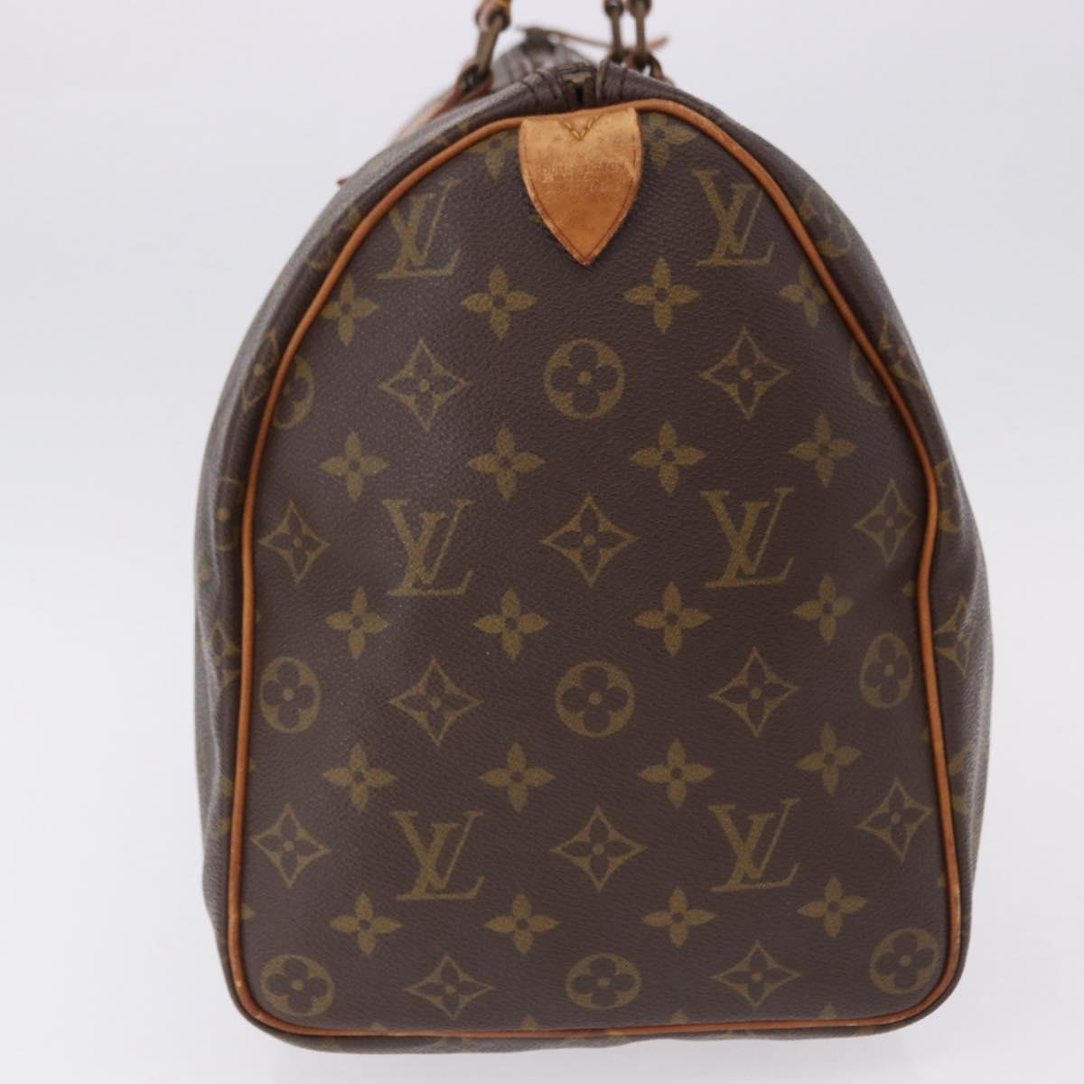 LOUIS VUITTON Monogram Speedy 40 Hand Bag M41522 LV Auth ka5501A