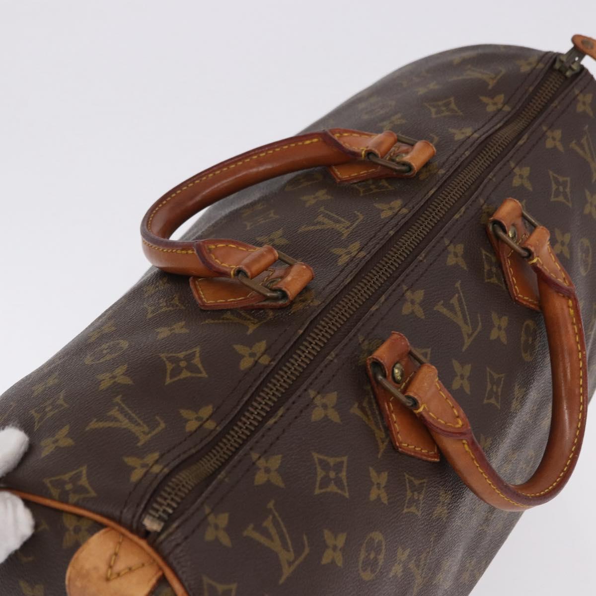 LOUIS VUITTON Monogram Speedy 40 Hand Bag M41522 LV Auth ka5501A