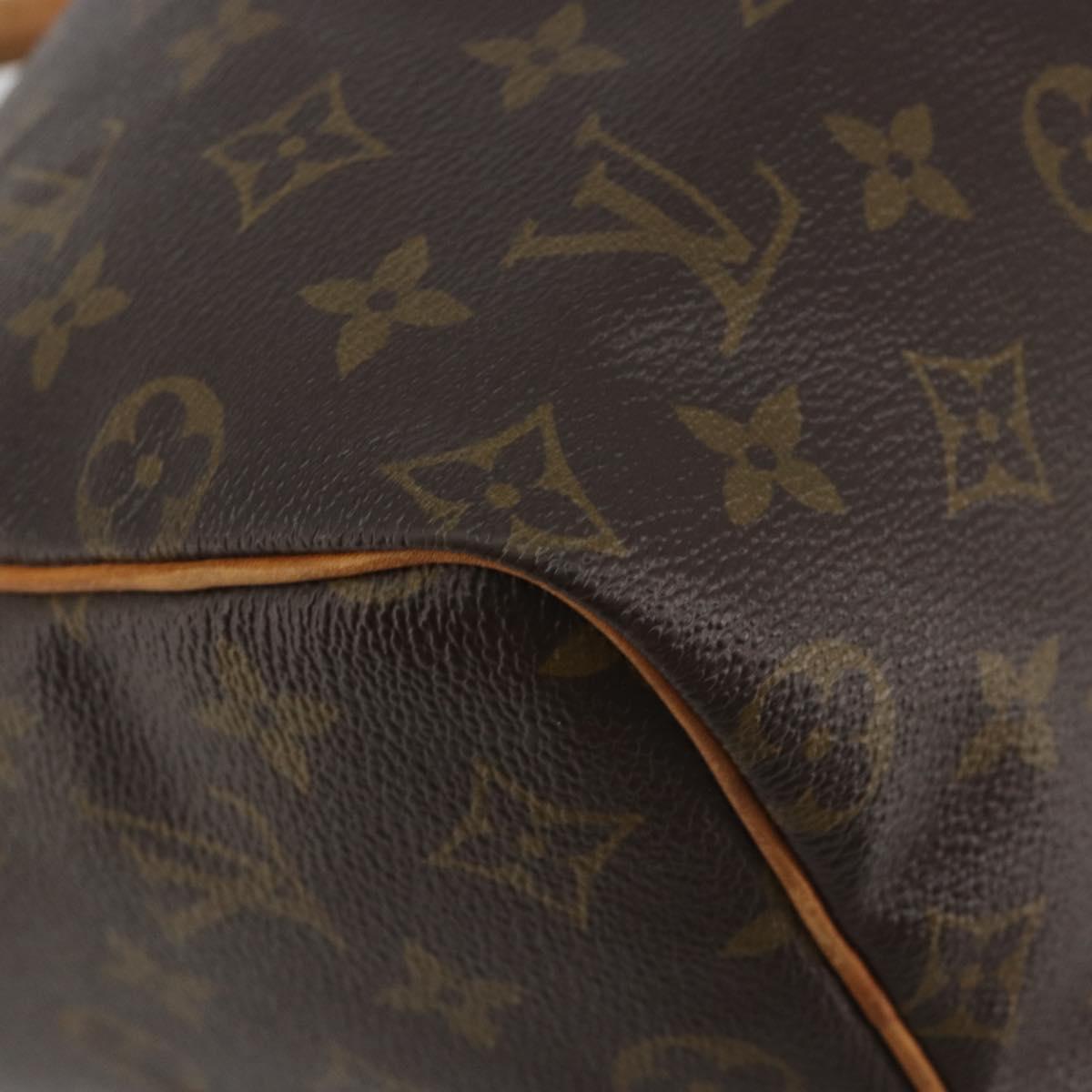 LOUIS VUITTON Monogram Speedy 25 Hand Bag M41528 LV Auth ka5502A