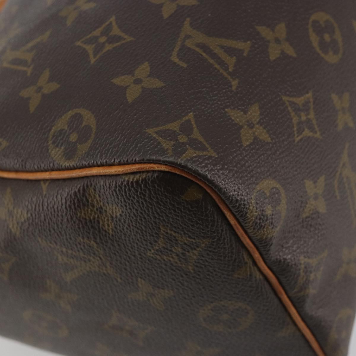 LOUIS VUITTON Monogram Speedy 25 Hand Bag M41528 LV Auth ka5502A