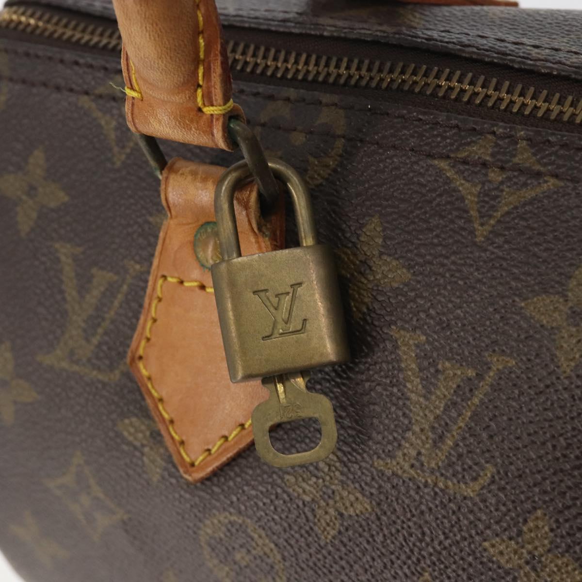 LOUIS VUITTON Monogram Speedy 25 Hand Bag M41528 LV Auth ka5502A