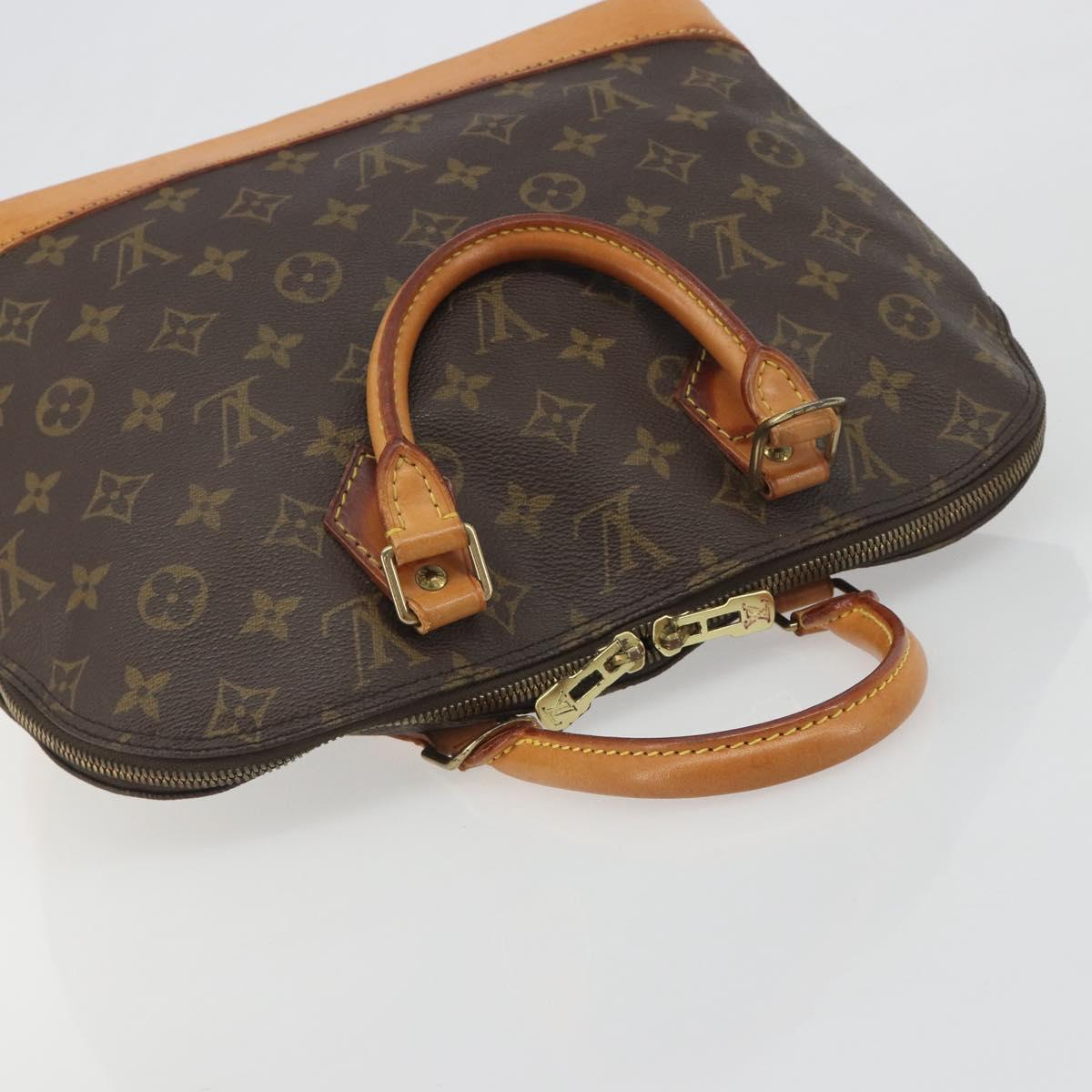 LOUIS VUITTON Monogram Alma Hand Bag M51130 LV Auth ka5505
