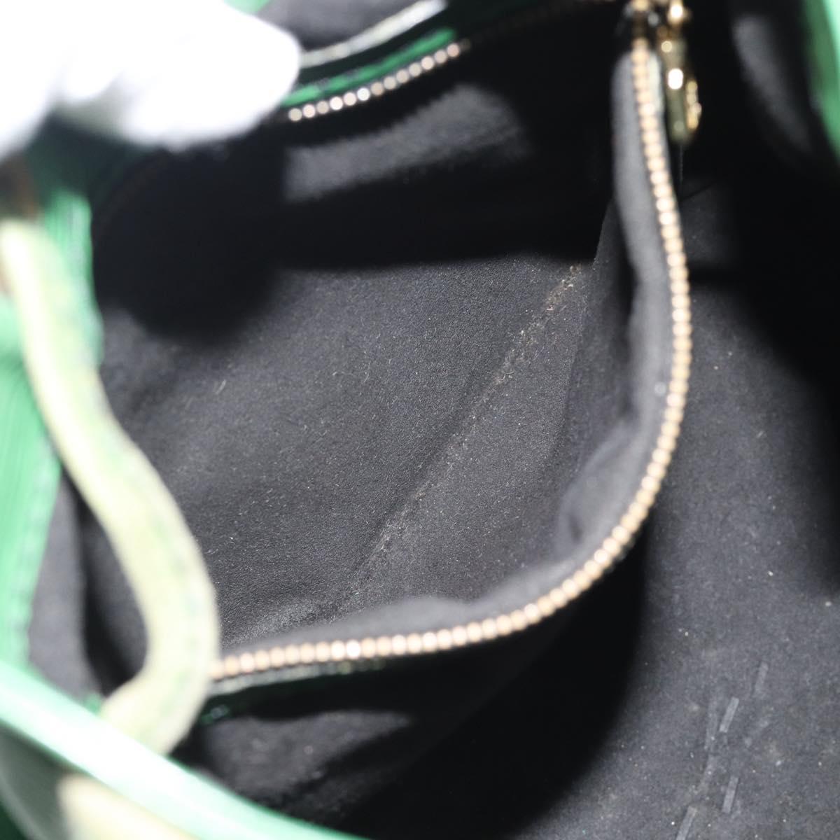 LOUIS VUITTON Epi Petit Noe Shoulder Bag Green M44104 LV Auth ka5509