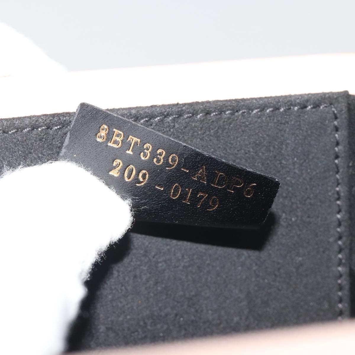 FENDI Shoulder Pouch Leather Pink Gold Tone 8BT339 Auth ka5513A