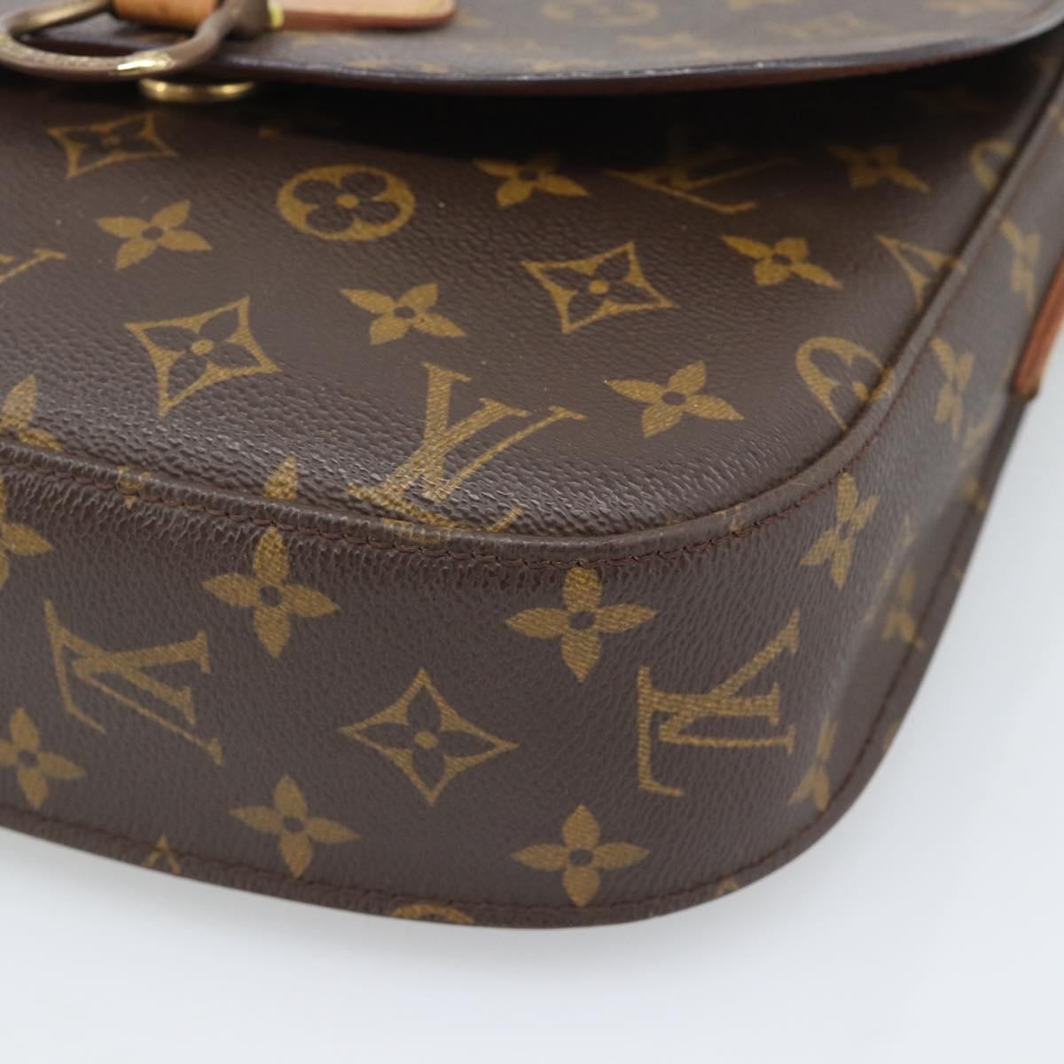 LOUIS VUITTON Monogram Saint Cloud GM Shoulder Bag M51242 LV Auth ka5519