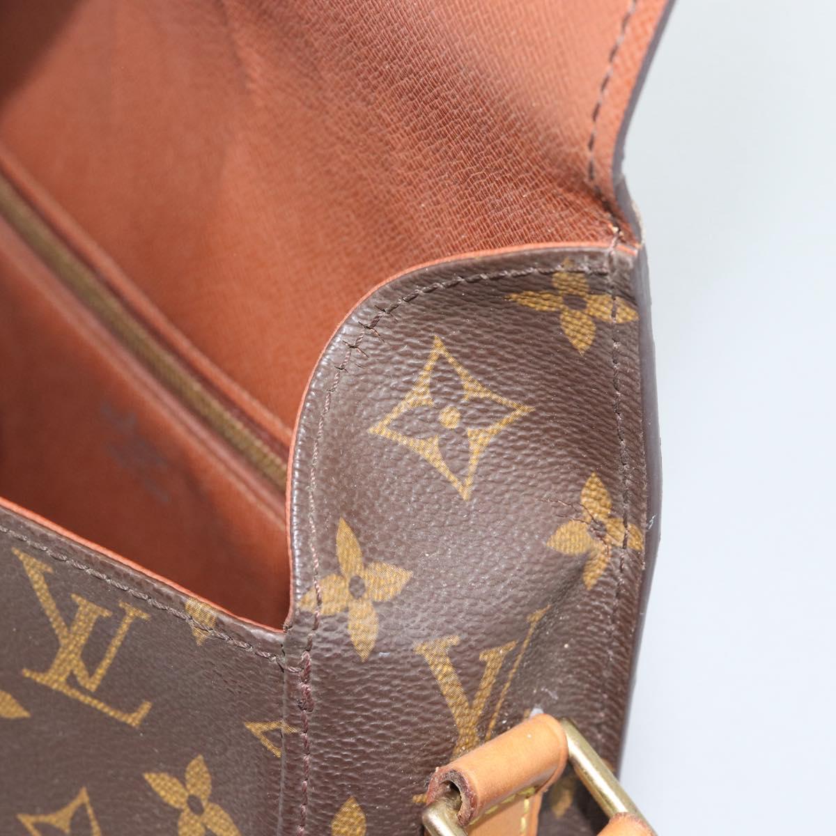 LOUIS VUITTON Monogram Saint Cloud GM Shoulder Bag M51242 LV Auth ka5519