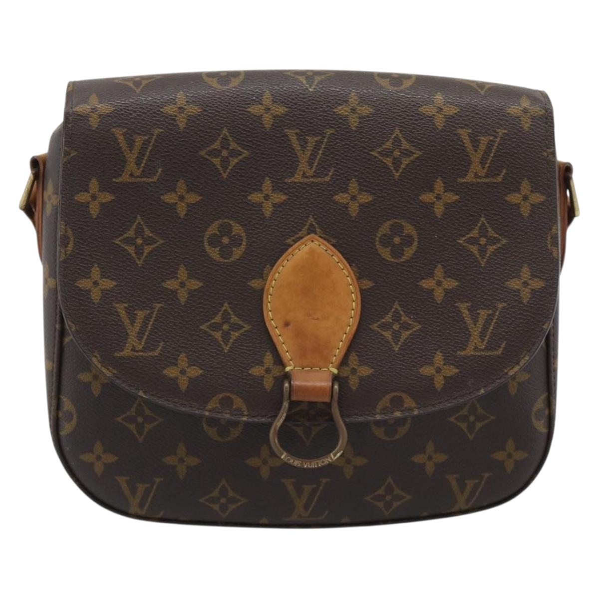 LOUIS VUITTON Monogram Saint Cloud GM Shoulder Bag M51242 LV Auth ka5519