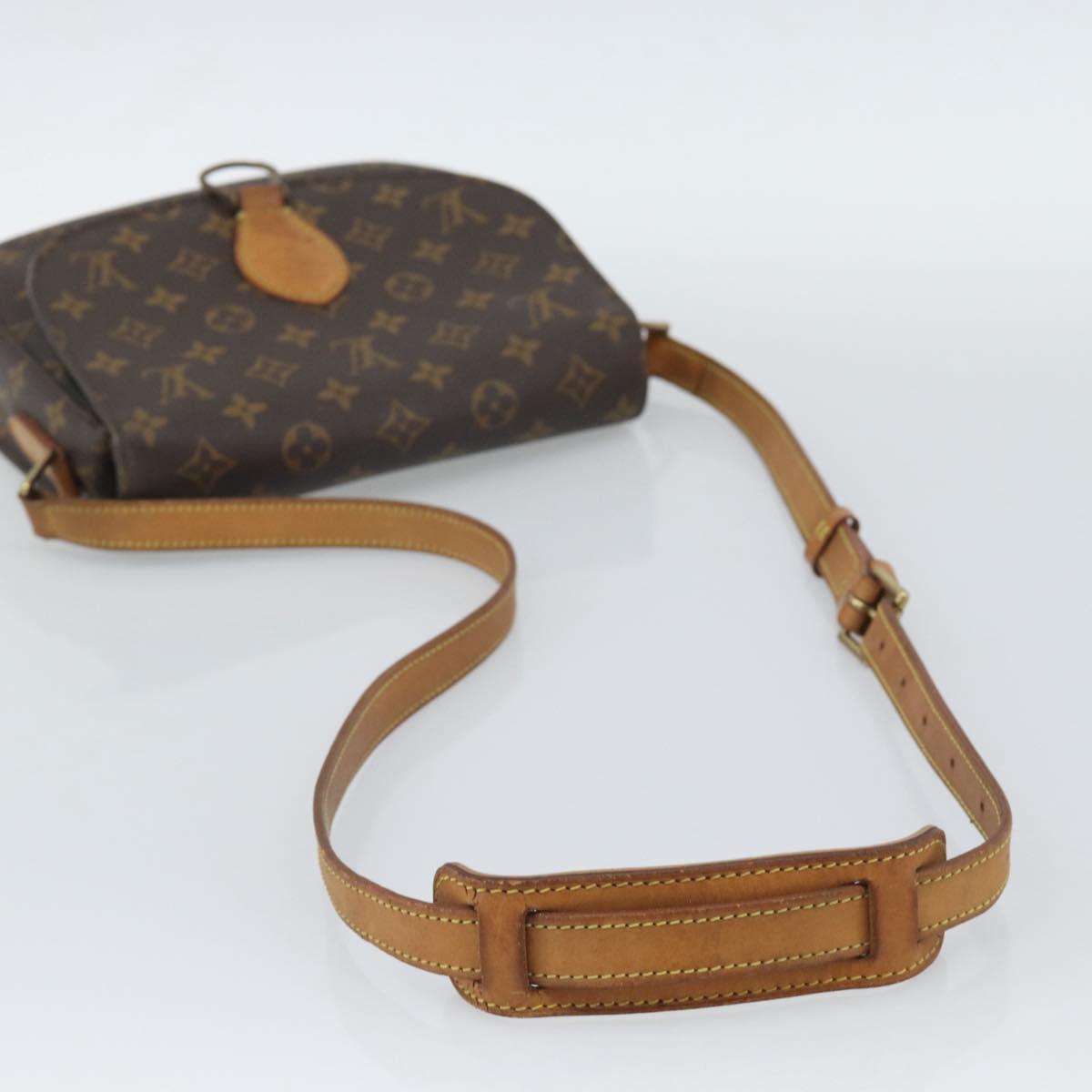 LOUIS VUITTON Monogram Saint Cloud GM Shoulder Bag M51242 LV Auth ka5519