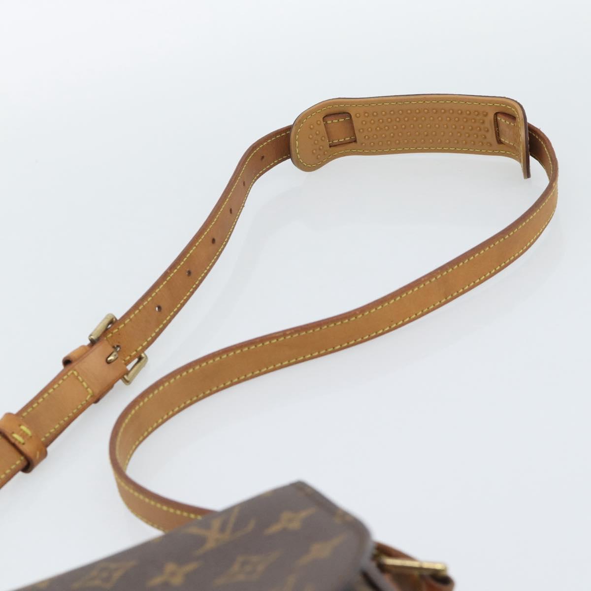 LOUIS VUITTON Monogram Saint Cloud GM Shoulder Bag M51242 LV Auth ka5519