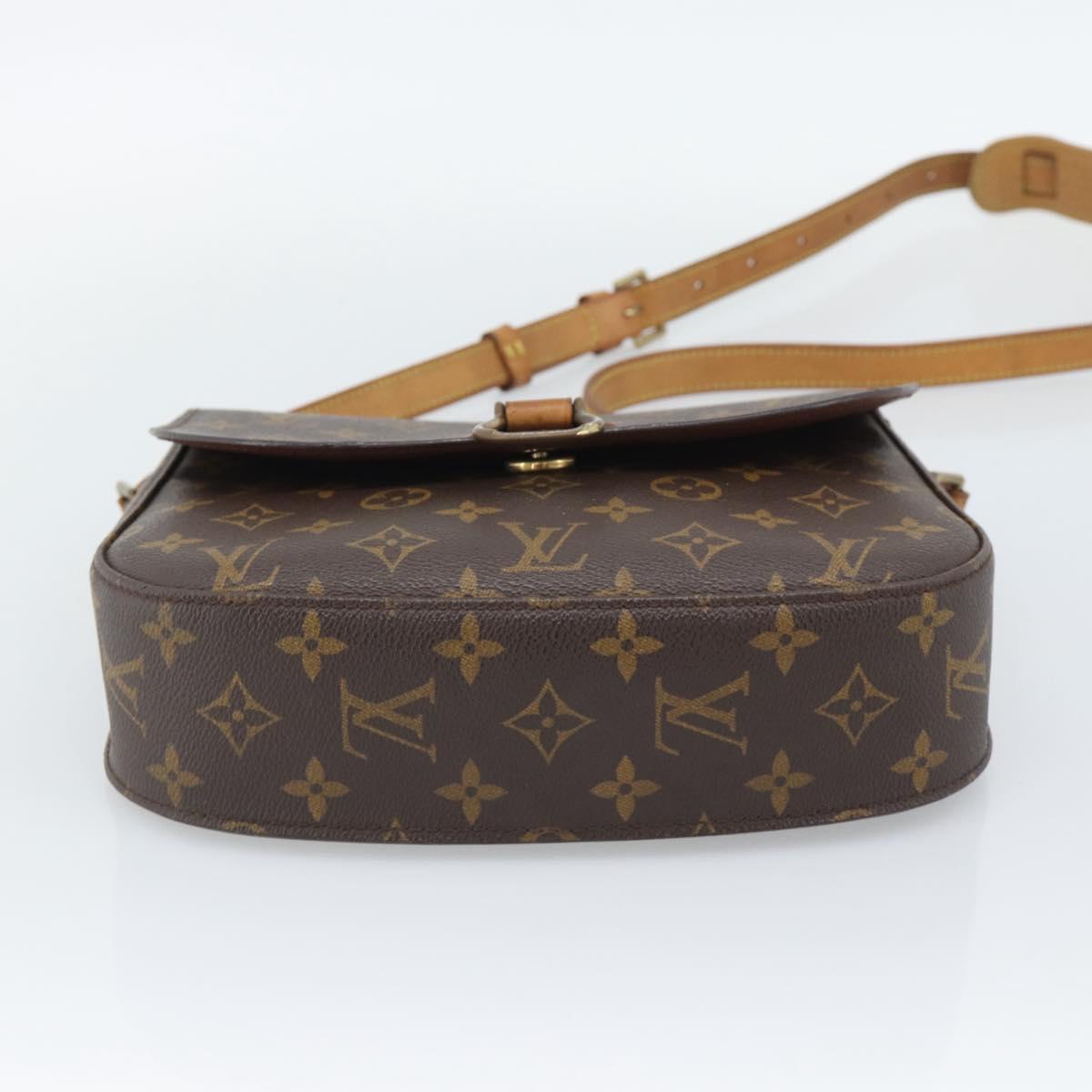 LOUIS VUITTON Monogram Saint Cloud GM Shoulder Bag M51242 LV Auth ka5519