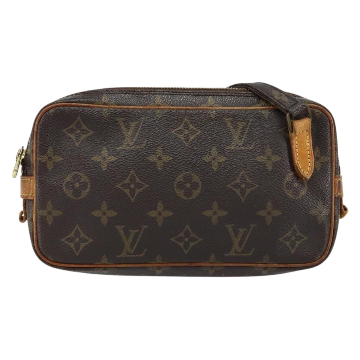 LOUIS VUITTON Monogram Marly Bandouliere Shoulder Bag M51828 LV Auth ka552