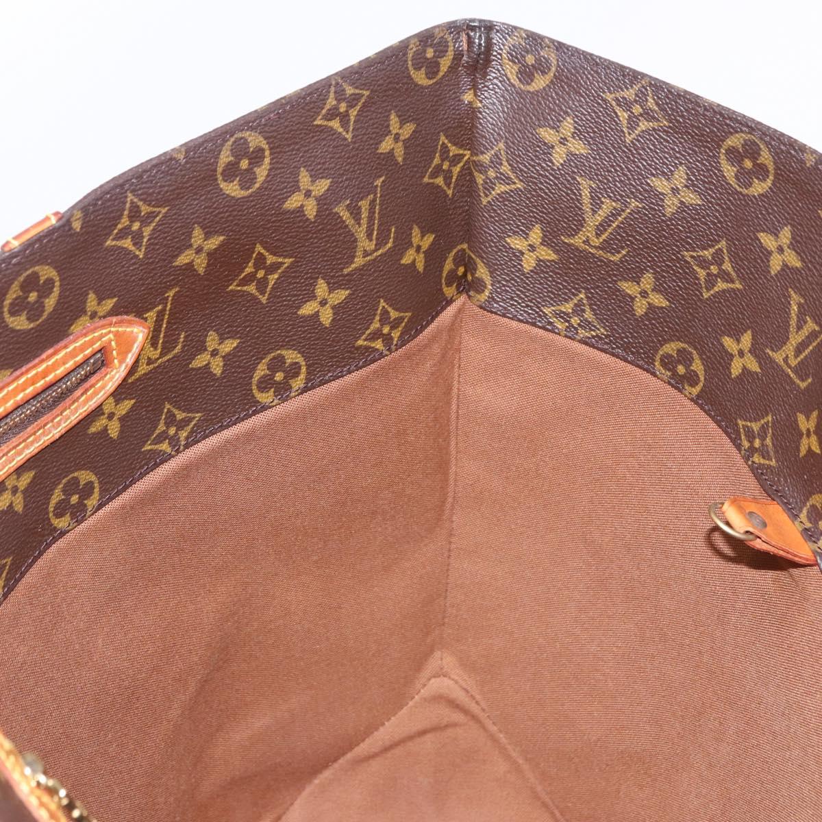 LOUIS VUITTON Monogram Sac Shopping Tote Bag M51108 LV Auth ka5537