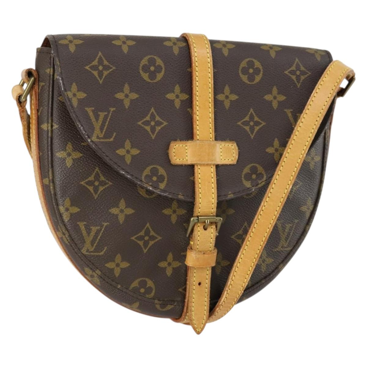 LOUIS VUITTON Monogram Chantilly MM Shoulder Bag M51233 LV Auth ka554