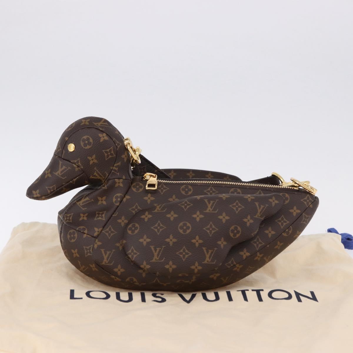 LOUIS VUITTON × NIGO Monogram Duck Bag Shoulder Bag M45990 LV Auth ka5545SAM
