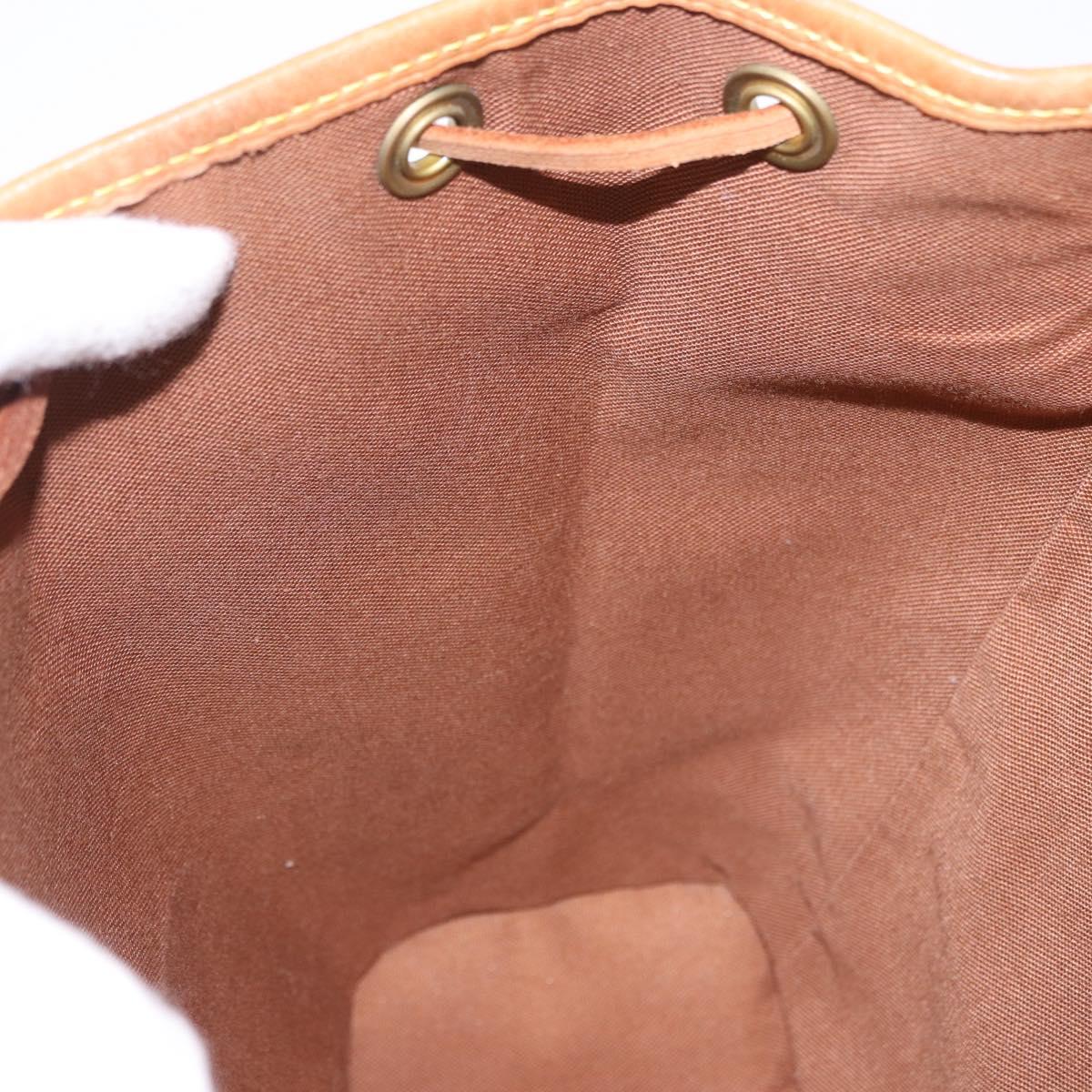 LOUIS VUITTON Monogram Montsouris MM Backpack M51136 LV Auth ka5549A
